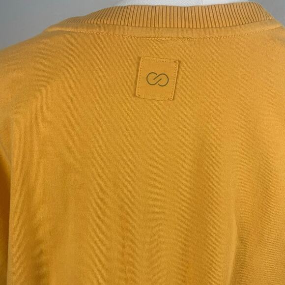 Calia Glowing Umber Sleeveless Extended Shoulder Midi Dress Large - Picture 5 of 9